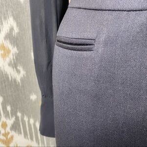 Ralph Lauren Black Wool Hi-Waist Pencil Skirt